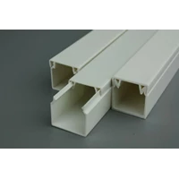 Kabel Duct PVC ( Tanpa Slot / Lubang ) PSD-2525 25 x 25mm x 1.7m